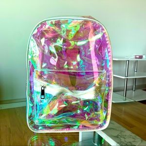Holo Translucent Back Pack 🎒🌸